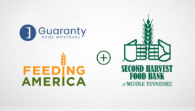 GHMC and Feeding America logos plus Second Harvest of Middle TN logo